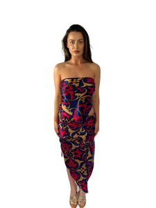 Poinciana Asymmetrical Skirt