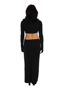 Plissettata Crop Top